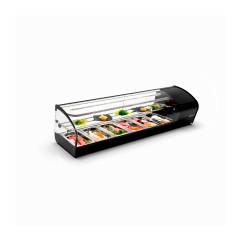 Vitrine r&eacute;frig&eacute;r&eacute;e statique noire double pour couvercles - SK26S - SAYL