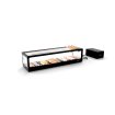 Vitrine R&eacute;frig&eacute;r&eacute;e Statique Double Sushi Noire Portes Coulissantes Arri&egrave;res VTLG6SGRP - SAYL