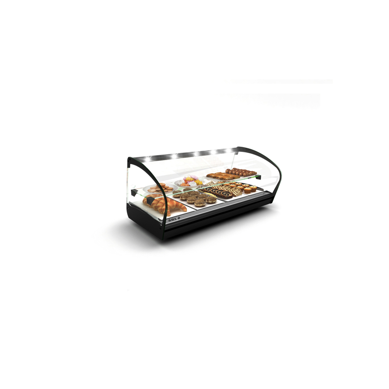 Vitrine Neutre R&eacute;glable Noire pour Couvercles NK24L - SAYL