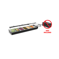 Vitrine r&eacute;frig&eacute;r&eacute;e libre-service statique noire avec portes coulissantes S6GRPZ - SAYL
