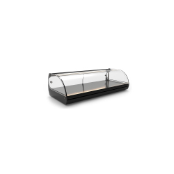 Vitrine Neutre pour Couvercles, Noire, Portes Coulissantes Arri&egrave;re - V4-NE - SAYL