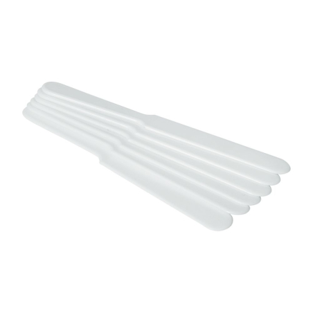 6x Emporte-pi&egrave;ces Mousse BarUp, Blanc, 235x26mm - Hendi