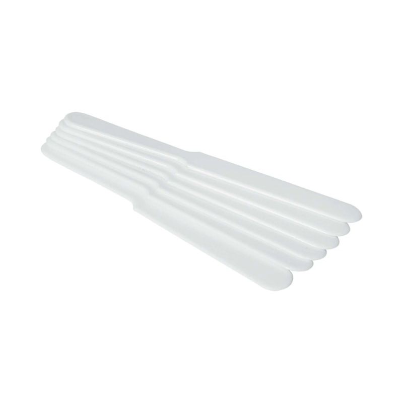6x Emporte-pi&egrave;ces Mousse BarUp, Blanc, 235x26mm - Hendi