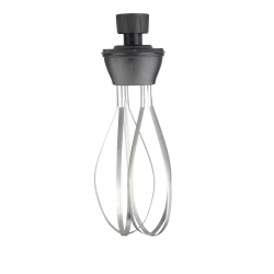Accessoire Fouet Double Acier Inoxydable pour Mixeur Plongeur Kitchen Line - Hendi