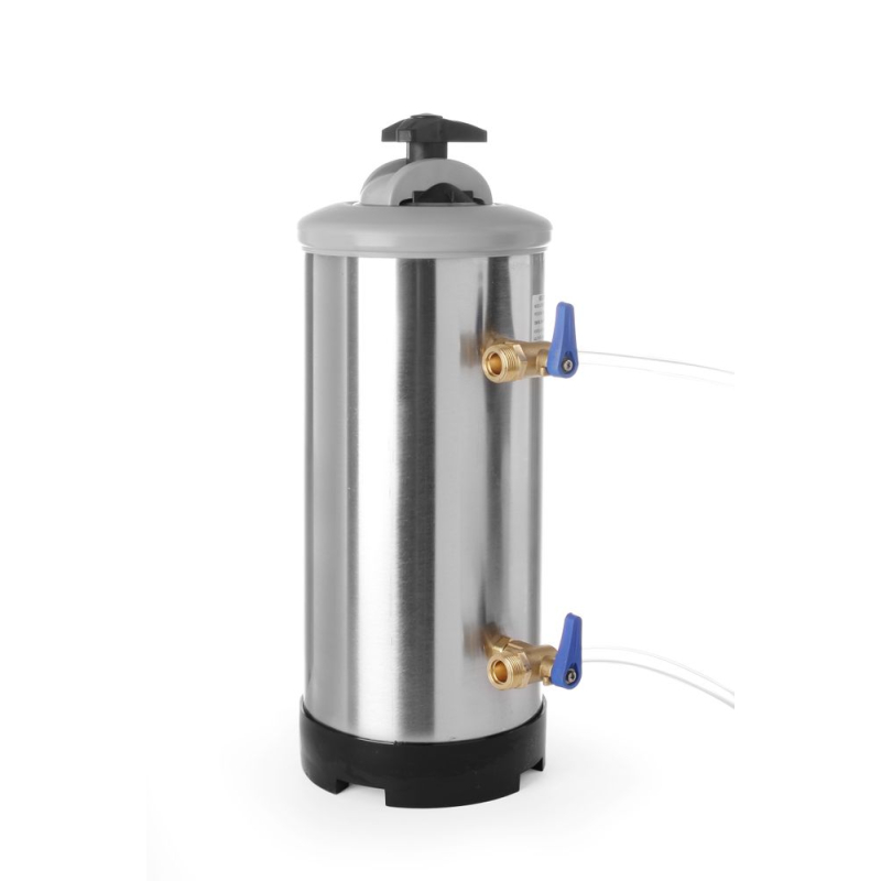 Adoucisseur d'eau professionnel 12L avec haute capacit&eacute; de filtration (2520L @ 20&deg;dH) - Hendi