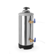 Adoucisseur d'eau professionnel 12L avec haute capacit&eacute; de filtration (2520L @ 20&deg;dH) - Hendi