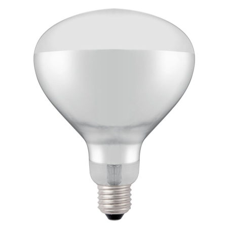 Ampoule Chauffante Infrarouge Blanche Incassable E27 250W - Hendi
