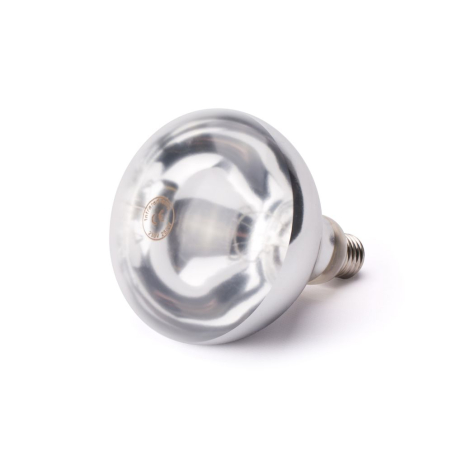 Ampoule Chauffante Infrarouge Blanche Incassable E27 250W - Hendi