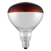 Ampoule infrarouge chauffante E27, incassable, 250W, lumi&egrave;re rouge pour lampe cuisine - Hendi