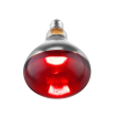 Ampoule infrarouge chauffante E27, incassable, 250W, lumi&egrave;re rouge pour lampe cuisine - Hendi