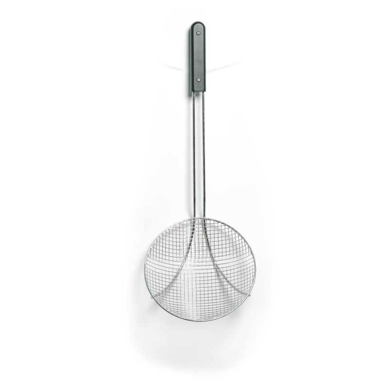 Araign&eacute;e Professionnelle Acier Inoxydable Manche PA ⌀240x640mm - Hendi