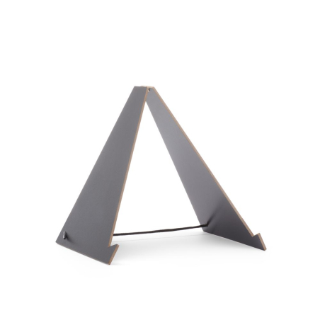 Ardoise grand format 400x600mm avec cadre bois et support pratique - Hendi