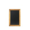Ardoise Murale Noire avec Cadre en Bois 400x600mm - Hendi