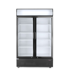 Armoire R&eacute;frig&eacute;r&eacute;e Professionnelle Double Porte Arktic 512L Noire - Hendi