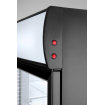 Armoire R&eacute;frig&eacute;r&eacute;e Professionnelle Double Porte Arktic 512L Noire - Hendi