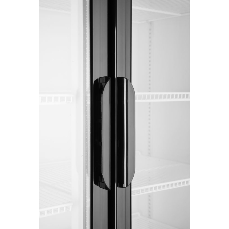 Armoire R&eacute;frig&eacute;r&eacute;e Professionnelle Double Porte Arktic 512L Noire - Hendi