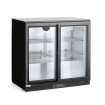 Arri&egrave;re de bar r&eacute;frig&eacute;r&eacute; 158L avec double portes coulissantes, 900x520x865mm - Hendi
