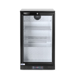 Arri&egrave;re de bar r&eacute;frig&eacute;r&eacute; Arktic 86L Noir, 1 porte, Hauteur 865mm - Hendi