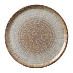 Assiette &agrave; pizza Cr&egrave;te en porcelaine ⌀330mm, durable et empilable - Hendi