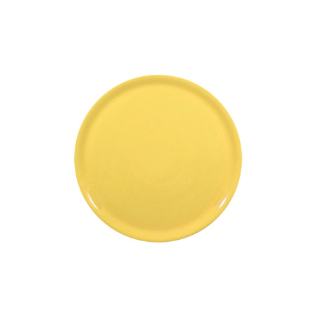Assiette &agrave; pizza Jaune Speciale ⌀330mm, Plat de service - Hendi