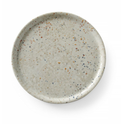Assiette &agrave; pizza professionnelle Drops Collection, Gris clair, ⌀310mm - Hendi