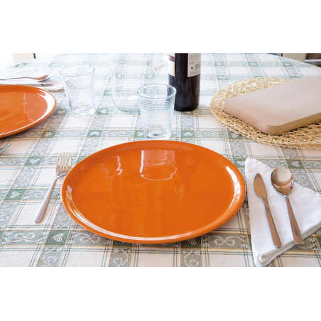 Assiette &agrave; Pizza Sp&eacute;ciale Orange ⌀330mm - Hendi