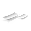 Assiette Bark Rectangulaire Porcelaine 352x146mm - Hendi