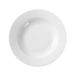 Assiette creuse blanche professionnelle ⌀230mm - Hendi