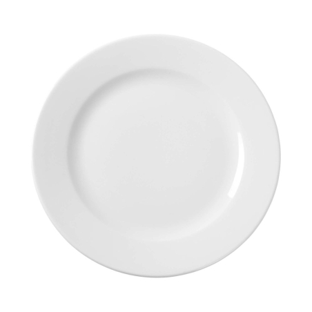 Assiette plate blanche en porcelaine Hendi, diam&egrave;tre 160 mm - Hendi