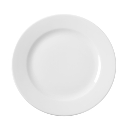 Assiette plate en porcelaine Blanc ⌀300mm Professionnel - Hendi