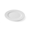 Assiette plate en porcelaine Blanc ⌀300mm Professionnel - Hendi