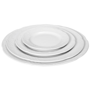 Assiette plate en porcelaine professionnelle ⌀265mm - Hendi