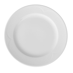 Assiette Plate Professionnelle Blanche ⌀260mm pour Restaurant - Hendi