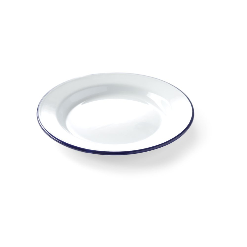 Assiette Plate Professionnelle &Eacute;maill&eacute;e &Oslash;240mm - Hendi
