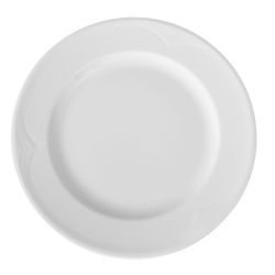 Assiette plate professionnelle porcelaine &Oslash;300mm - Hendi