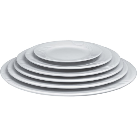 Assiette plate professionnelle ronde ⌀160mm - Hendi