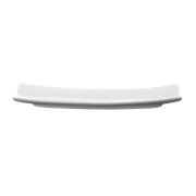 Assiette Rectangulaire Bark Professionnelle, 105x20mm - Hendi