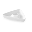 Assiette triangulaire professionnelle 176x161x27mm - Hendi