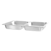 Bac &agrave; aliments GN 1/1 double compartiment pour chafing dish, 7,5L - Hendi