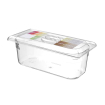 Bac &agrave; glace professionnel 5L en polycarbonate transparent - Hendi