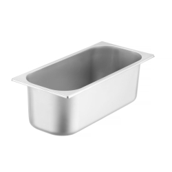 Bac &agrave; glace professionnel en inox 5L, Kitchen Line, 360x165x(H)120mm - Hendi