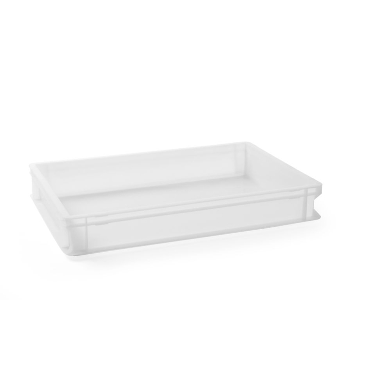 Bac &agrave; p&acirc;tons pour pizza 600x400x75mm, poly&eacute;thyl&egrave;ne, 14L, empilable, Kitchen Line - Hendi