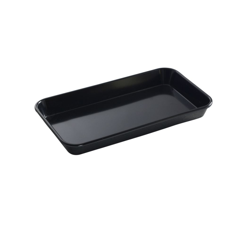 Bac &agrave; Viande Professionnel M&eacute;lamine Noir 290x160x35mm - Hendi