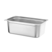 Bac Gastro Norme 1/1 Acier Inoxydable Profond 200mm, Capacit&eacute; 28L - Hendi