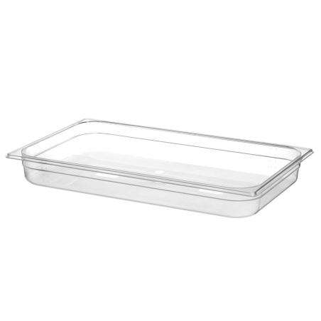 Bac Gastronorme 1/1 Profi Line Transparent 9L (530x325x65mm) - Hendi