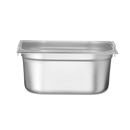Bac Gastronorme 1/2 GN avec poign&eacute;es, 9,5L, H.150mm, Budget Line - Hendi