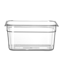 Bac Gastronorme 1/2 Profi Line 9.5L Transparent PC 325x265x150mm - Hendi