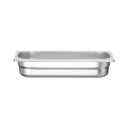 Bac Gastronorme 1/3 Inox Profi Line H 65mm 2,5L - Hendi