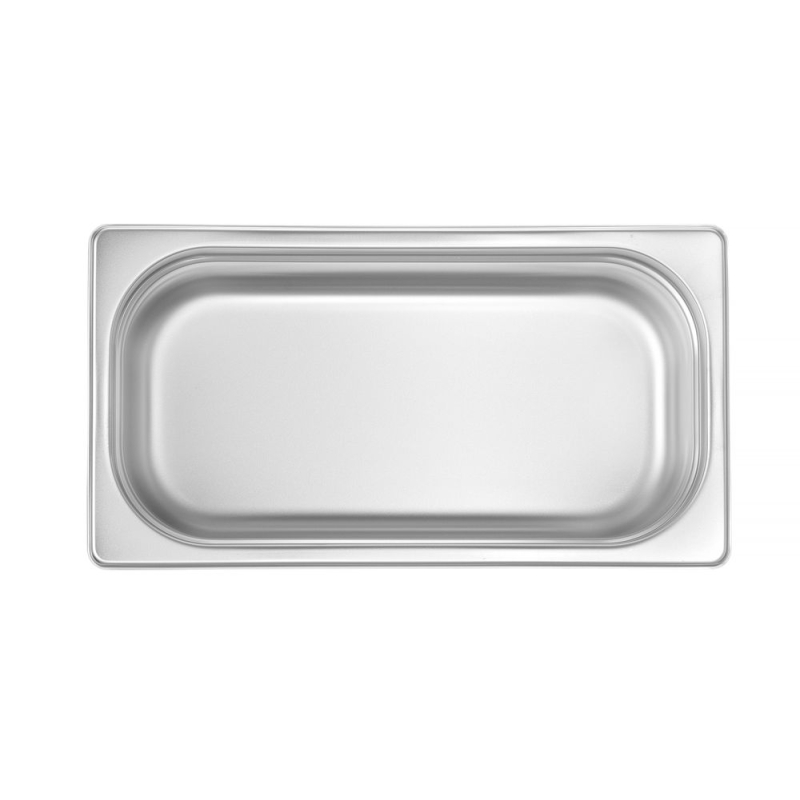 Bac Gastronorme 1/3 Profi Line, 4L, Acier Inoxydable, H. 100mm x L. 174mm - Hendi