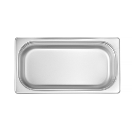 Bac Gastronorme 1/3 Profi Line, 4L, Acier Inoxydable, H. 100mm x L. 174mm - Hendi